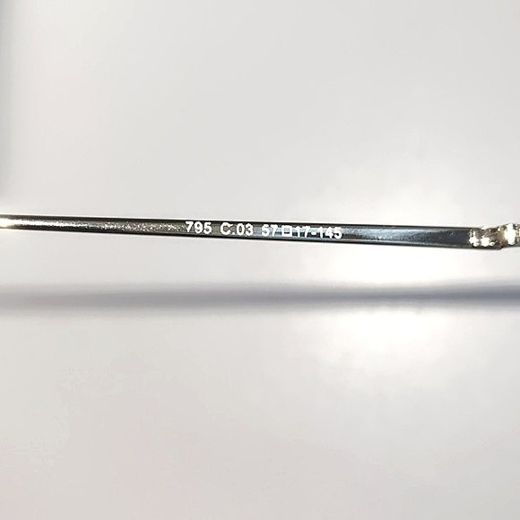 DIOR Reflective Palladium White/grey Silver Metal Framed Sunglasses/Dust Bags - Picture 11 of 12